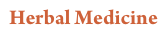 Herbal Medicine