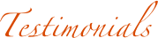 Testimonials